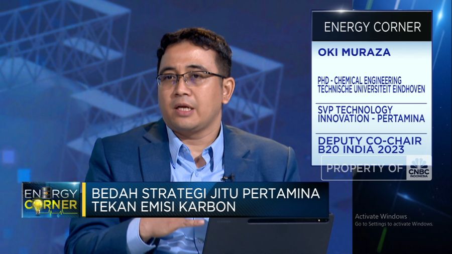 Cara Pertamina Tekan Emisi & Ciptakan Ekonomi Baru Berbasis Energi Hijau(CNBC Indonesia TV)