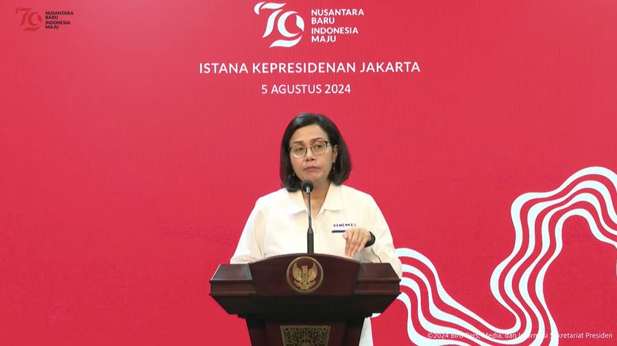 Ket Pers Menteri usai Ratas Rencana Kerja Pemerintah dan RAPBN Tahun 2025, (5/8/2024). (Tangkapan Layar Youtube Sekretariat Presiden)