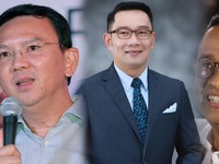 Elektabilitas RK Vs Anies Vs Ahok di Pilgub Jakarta, Ini Pemenangnya