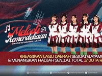 Yuk Ramaikan HUT ke-79 RI, Ikuti Kompetisi Melodi Kemerdekaan