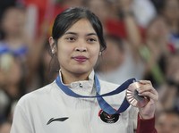 Momen Gregoria Sumbang Medali Pertama Olimpiade Paris Bagi Indonesia