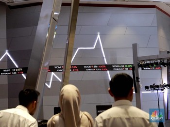 Jelang Reshuffle Kabinet Jokowi, IHSG Dibuka 'Galau'