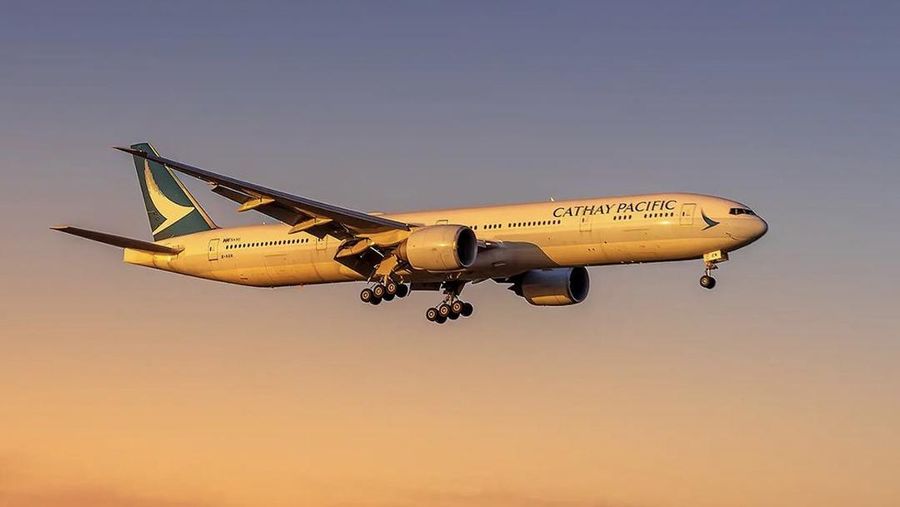 Pesawat Cathay Pacific. (Facebook/Cathay Pacific)