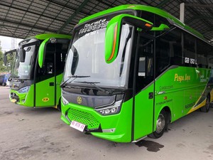 PO Puspa Jaya Rilis Armada Baru, Pakai Sasis Hino dan Bodi Laksana