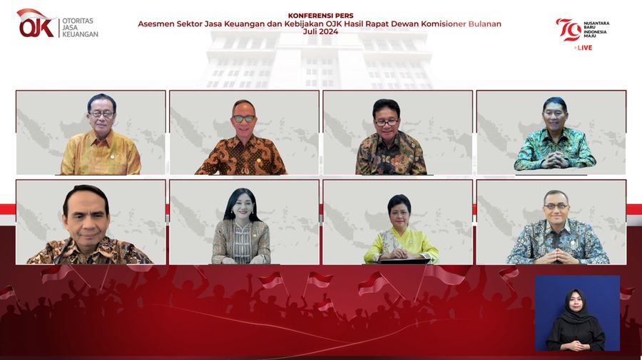Rapat Dewan Komisioner Bulanan OJK Juli 2024