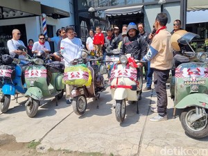 Vespa Jogja Touring ke Baubau buat Rayakan HUT RI, Ini Misinya
