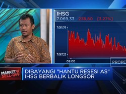 Video: Tertekan Isu "Hantu Resesi AS", IHSG Anjlok Lebih Dari 3%