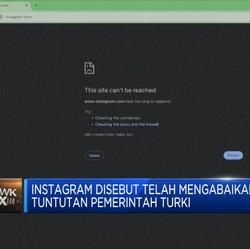 Video: Turki Blokir Instagram, Ini Alasannya!