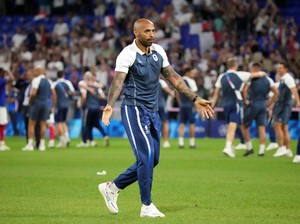Selebrasi Emosional Henry Usai Antar Prancis ke Final Olimpiade