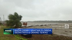 Video: Badai Debby Hantam Florida, Sedikitnya 6 Orang Tewas