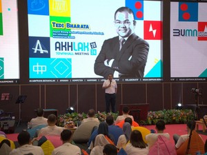 4 Tahun Perkokoh Budaya AKHLAK, Brantas Abipraya Gelar Townhall Meeting