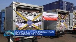 Video: Zulhas & Satgas Musnahkan Barang Impor Ilegal di Cikarang