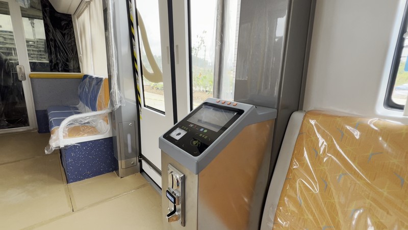 Kementerian Perhubungan menyatakan bahwa sarana Trem Otonom (Autonomous Rail Transit - ART) telah siap diuji Coba di Ibu Kota Nusantara (IKN). Kementerian Perhubungan menyatakan bahwa sarana Trem Otonom (Autonomous Rail Transit - ART) telah siap diuji Coba di Ibu Kota Nusantara (IKN). (Dok. Kemenhub)