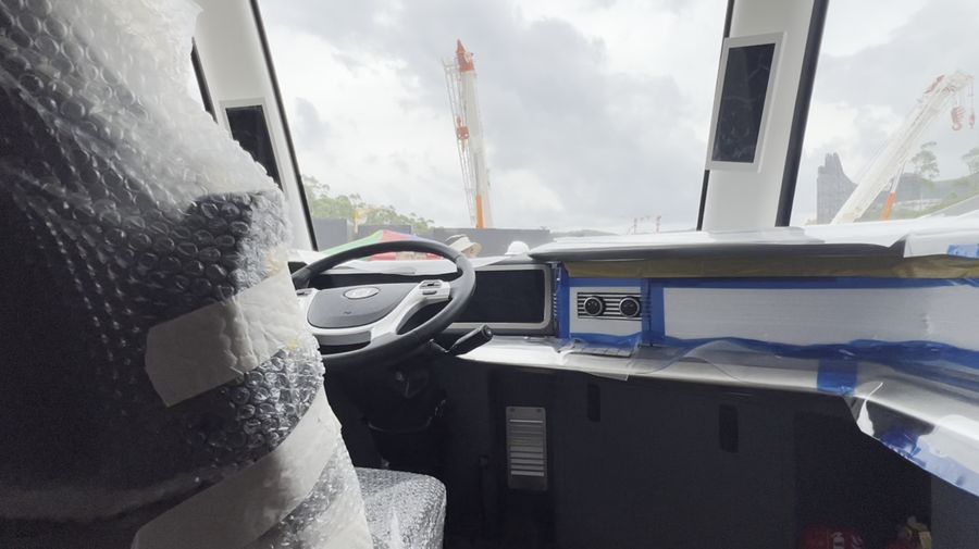 Kementerian Perhubungan menyatakan bahwa sarana Trem Otonom (Autonomous Rail Transit - ART) telah siap diuji Coba di Ibu Kota Nusantara (IKN). (Dok. Kemenhub)