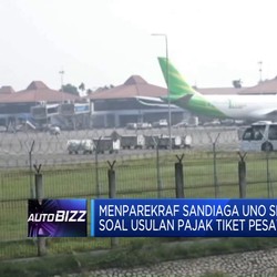Sandiaga Uno Setuju Soal Usulan Pajak Tiket Pesawat Dihapus