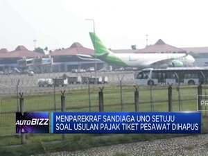 Sandiaga Uno Setuju Soal Usulan Pajak Tiket Pesawat Dihapus