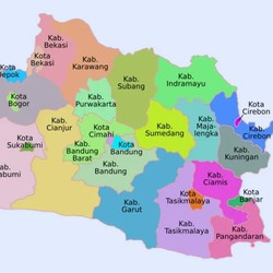 27 Kabupaten dan Kota di Jawa Barat Beserta Julukannya