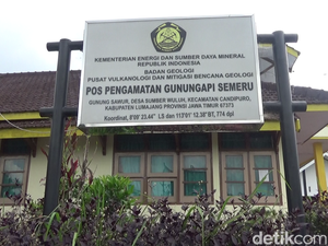 Kebangetan! Alat Pantau Aktivitas Gunung Semeru Hilang Dicuri