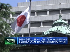 BoJ Janji Tak Akan Naikkan Suku Bunga Saat Pasar Keuangan Tak Stabil