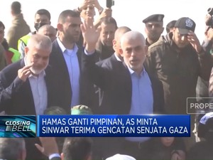 Hamas Ganti Pimpinan, AS Tuntut Gencatan Senjata Gaza