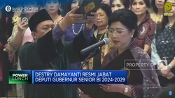 Destry Damayanti Resmi Jabat Deputi Gubernur Senior BI 2024-2029