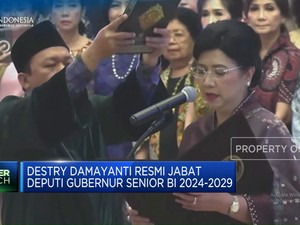 Destry Damayanti Resmi Jabat Deputi Gubernur Senior BI 2024-2029