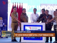 Jokowi Resmikan Pabrik Baterai Hingga Warren Buffett Timbun Uang Tunai
