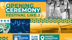 Menteri LHK Akan Buka Festival LIKE 2