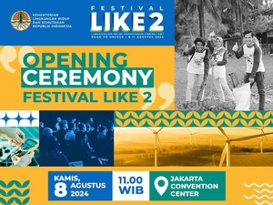 Menteri LHK Akan Buka Festival LIKE 2