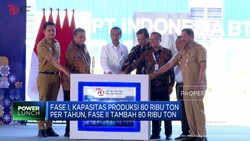 Pabrik Lithium Yang Diresmikan Jokowi di Kendal, Terbesar di Dunia