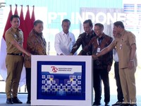 Di Tangan Jokowi, RI Punya Pabrik Baterai Lithium Terbesar Dunia