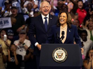 Siapa Tim Walz, Cawapres Pilihan Kamala Harris di Pemilu AS?