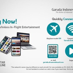 MetraMediaHub Gandeng Garuda Indonesia Hadirkan W-IFE