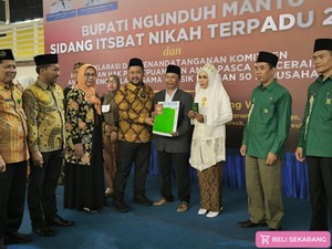 Bupati Gresik Ngunduh Mantu, Sidang Isbat Nikah Terpadu 2024