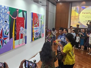 Merawat 74 Tahun Hubungan Indonesia-Thailand dengan Seni Jalanan