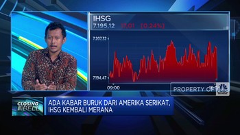 Kabar Buruk dari AS Berlanjut, IHSG Kehabisan Tenaga