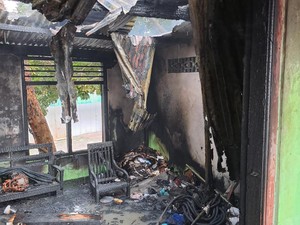 Gudang SPBU Medari Sleman Terbakar