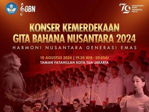 Konser Gita Bahana Nusantara Spesial HUT ke-79 RI: Jadwal dan Lokasi