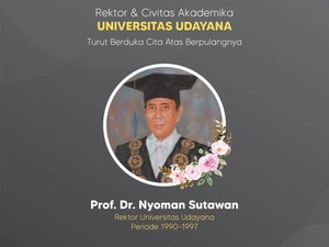 Hanya Berjarak Tiga Hari, Dua Mantan Rektor Unud Meninggal Dunia