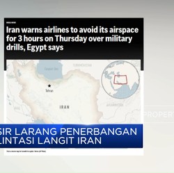 Video: Mesir Larang Penerbangan Melintasi Langit Iran