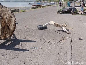 Jalan Petta Unga Parepare Ambles, Pemkot Janji Perbaiki Bulan Ini