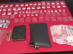Petani di Parimo Nyambi Edarkan Narkoba Ditangkap, 54 Saset Sabu Disita