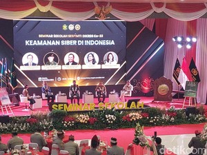 Saat Peserta Didik Sespimti Polri Dibekali Literasi Keamanan Siber