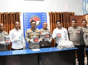 2 Warga Sumut Ditangkap saat Bawa 5 Kg Sabu dari Aceh