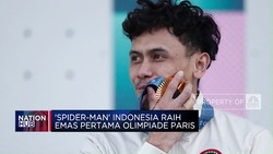 Veddriq Leonardo Raih Emas Pertama Indonesia di Olimpiade Paris 2024
