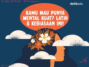Infografis: 6 Kebiasaan Orang Bermental Kuat