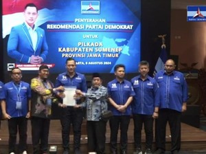Demokrat Beri Rekom Achmad Fauzi-KH Imam Hasyim Maju Pilbup Sumenep 2024