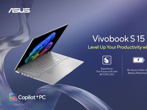 Laptop Copilot+ PC Asus Vivobook S 15 OLED Sudah Bisa Dipesan