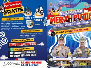 Yuk Ikut! Polda Riau Gelar Lomba Desain Helm Ramaikan HUT Ke-79 RI