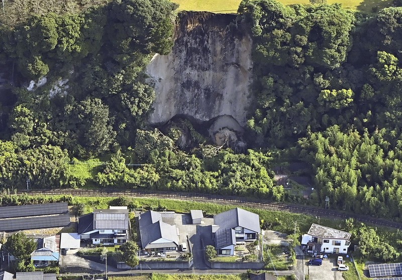 Gempa guncang Jepang di Shibushi, prefektur Kagoshima, Jepang selatan, Jumat, 9 Agustus 2024. (AP/) Gempa guncang Jepang di Shibushi, prefektur Kagoshima, Jepang selatan, Jumat, 9 Agustus 2024. (AP/)